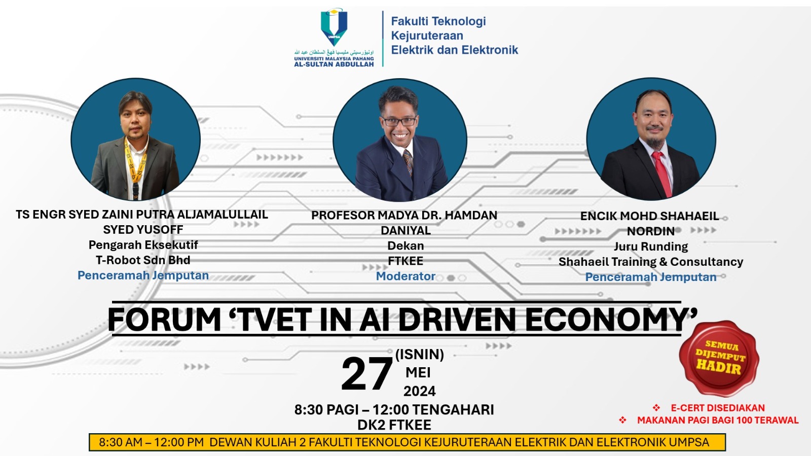 Forum: TVET in AI Driven Economy